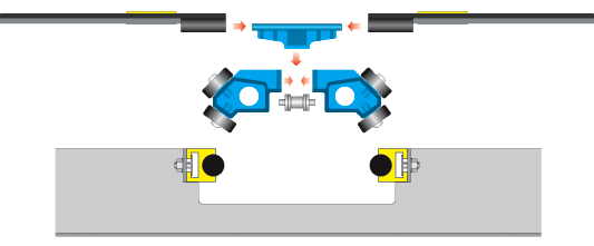 Spiral Chain slat cross section